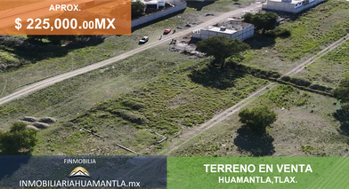 venta terreno huamantla detras de la unidad deportiva