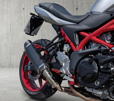 Bodis P-Tec IIN montiert an Suzuki SV 650 X