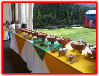 taquizas para eventos precios