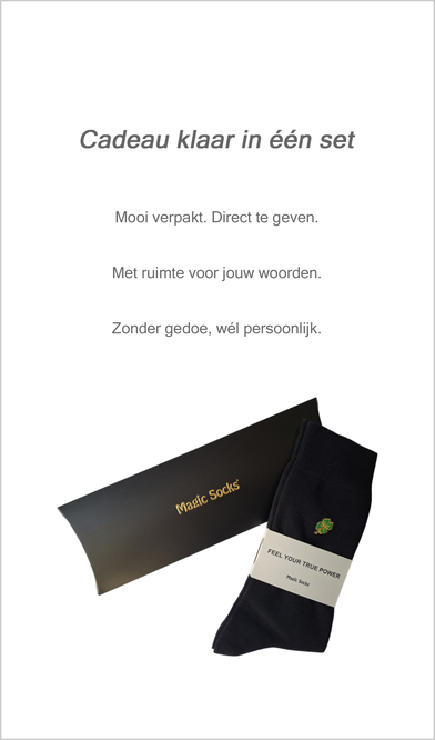 Groene herensokken met afbeelding van varkentje