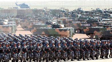 Militærparade i Kina 2017