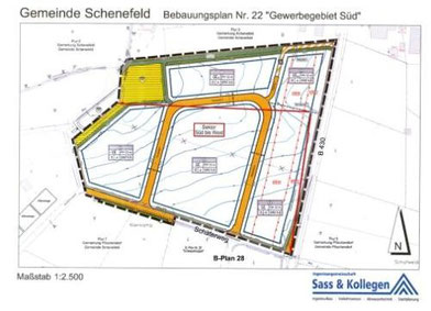 Bebauungsplan 22 Gewerbegebiet Süd