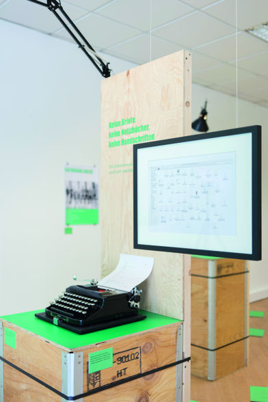 Szenografie, Ausstellungsdesign, Literaturausstellung, Zeissig