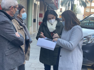 Grupo Popular de Valencia junto a los vecinos de Valencia
