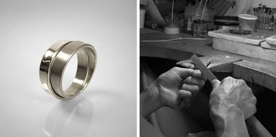 Atelier faire sa bague argent