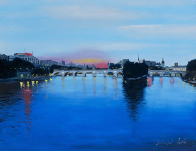 セーヌの夜明け