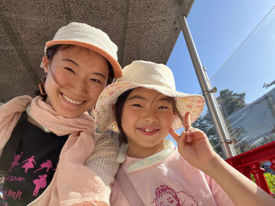 娘と遊園地！！２児の母です！