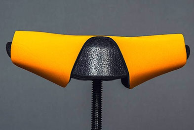 Sitzauflage Farbe Orange für Pendelhocker