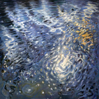 Fireball 120 x 120 cm
