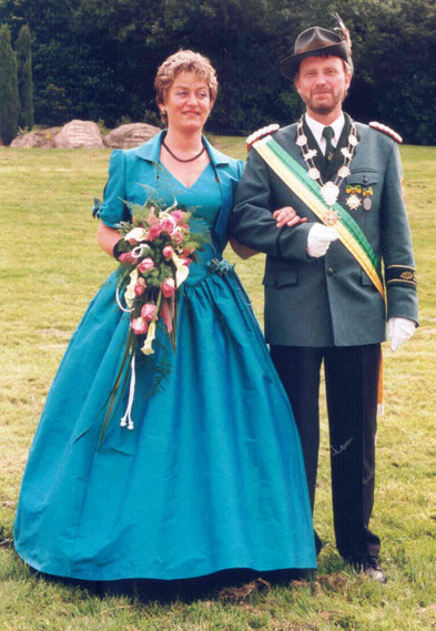 25-jähriges Jubelkönigspaar: Reinhard und Maria Meyer