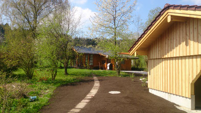 Aussenanlagen mit Naturstein, Oberauer Transporte Nußdorf