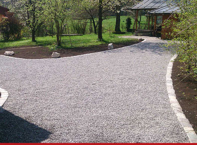 Aussenanlagen mit Naturstein, Oberauer Transporte Nußdorf