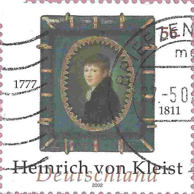 Deutsche Kleist-Briefmarke von 2002
