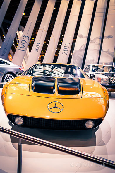 rétromobile 2017, automobile, auto ancienne, auto vintage, salon de la voiture ancienne, paris, portes de versailles, mercedes, mercedes c111, rachel jabot ferreiro, erjihef photo