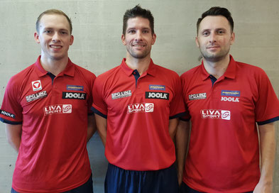 SPG LINZ A Team vl. GRININGER Thomas, SLATINSEK Uros, PISTEJ Lubomir