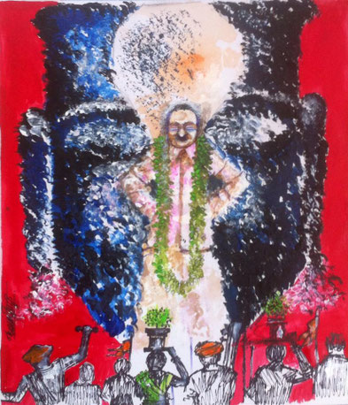 Beloved Baba as Lord Vithal of Pandharpur