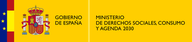 Logo ministerio de derechos sociales, consumo y agenda 2030