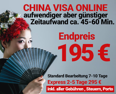 China Visa Service Gunstiger Schneller Besser