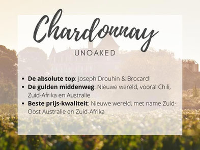 Chardonnay zonder houtrijping