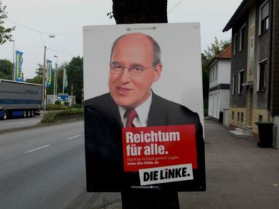 Die Linke's 'grand old man' Gregor Gysi