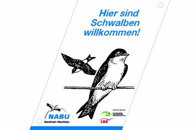 NABU: Schwalbenplakette NRW