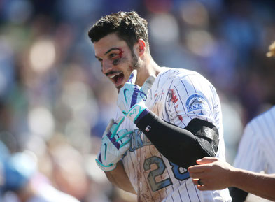 Nella foto Nolan Arenado dei Colorado Rockies (da USATODAY)