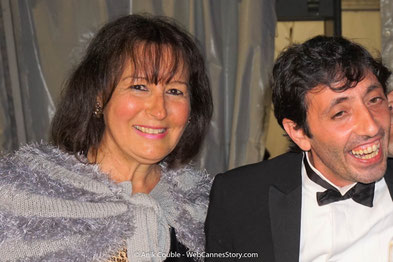 Emmanuelle Bercot et Maïwen lors de la clôture du Festival de Cannes 2015 - Photo © Anik COUBLE