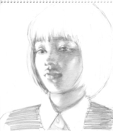 「海街diary」広瀬すず 鉛筆/紙