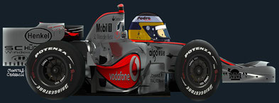 Pedro de la Rosa by Muneta & Cerracín - MP4-22 McLaren