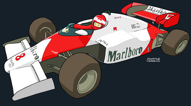 Niki Lauda by Muneta & Cerracín