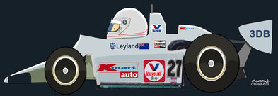 Alan Jones by Muneta & Cerracín - Ralt RT4, 1981