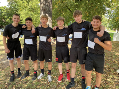 Team Roßdorf gewinnt die Mannschaftswertung bei der Matsch-Wolke auf der Sieben-Kilometer-Distanz. Fotos: Falk Heidel/Alpha-Report