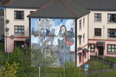 Wandgemälde in Derry - ©My own Travel Rundreisen Irland