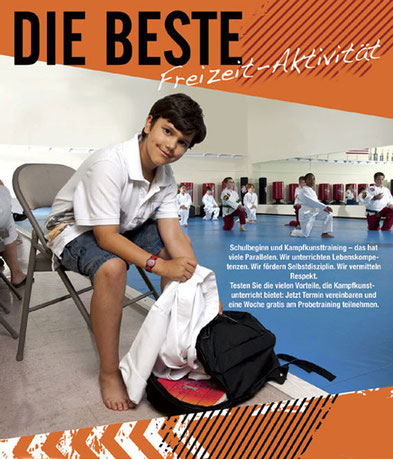 Die beste Freizeit Aktivität für Kinder ist unser Kinderkarate Programm