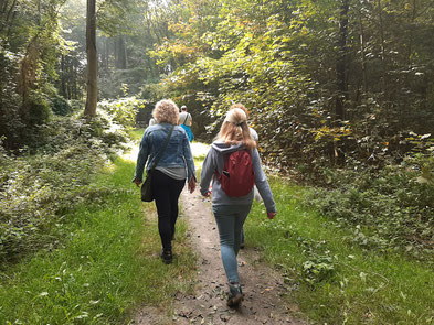 wandelen in de herfst is stressverlagend