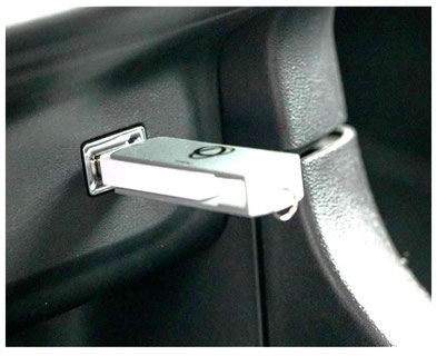 Clé USB protection des ondes en voiture - Aulterra -