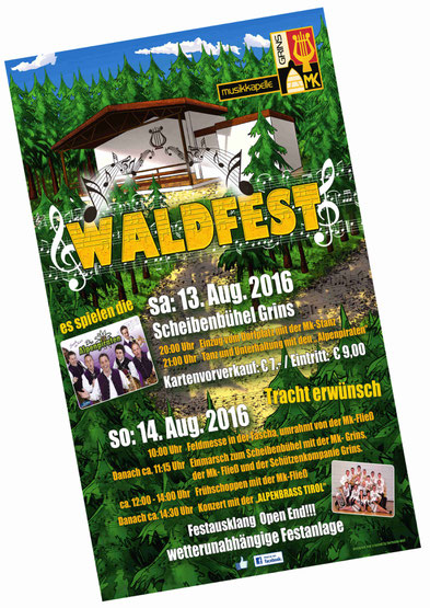 MK-Grins, Waldfest 2016