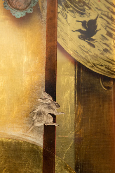 「玄兎あそびー空鏡ー」部分