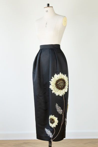 Jennifer Klein Couture Bespoke Evening Gown Silk Abendkleider Seide Couturiere