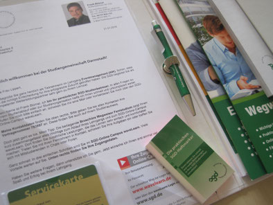 SGD-Startpaket: Willkommensmappe