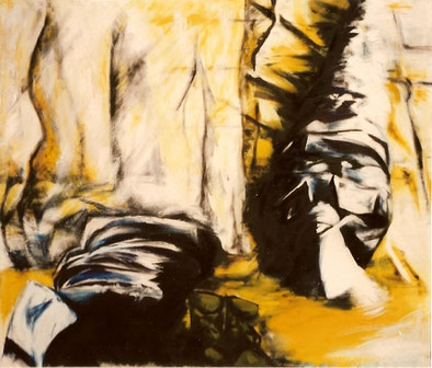 Öl auf Leinwand, Bild, Kunst