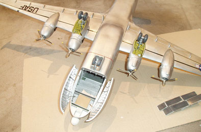 Cargo bay of C124 model by Alex Hunger