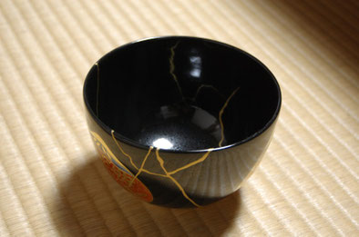 抹茶碗の金継ぎ