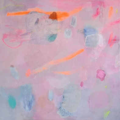 Losgelöst, 80 x 80 cm