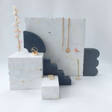 Free Form Sculpture Display Set of 6 Shapes, A01 by PASiNGA