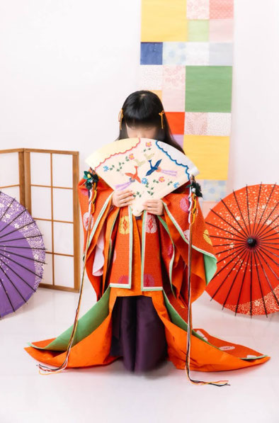 十二単体験　こども