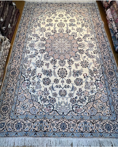 157X108】イラン直輸入☆ナイン産ペルシャ絨毯・カーペット 157X108】イラン直輸入☆ナイン産ペルシャ絨毯・カーペット