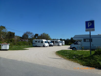 aire de camping-car à Saint-Coulomb (35)