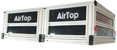 AirMex AirTop – Deckenluftreiniger und hängende Absaugung über Arbeitsplätzen und Maschinen