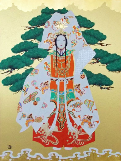 吉祥天 能絵館 Noh E